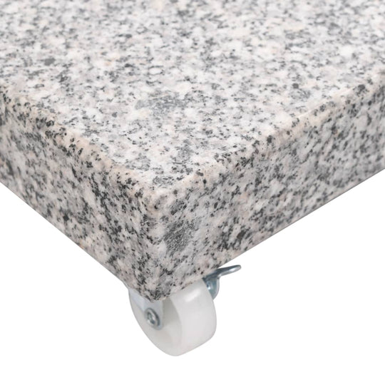 Parasol Base Granite 30 kg Square Grey