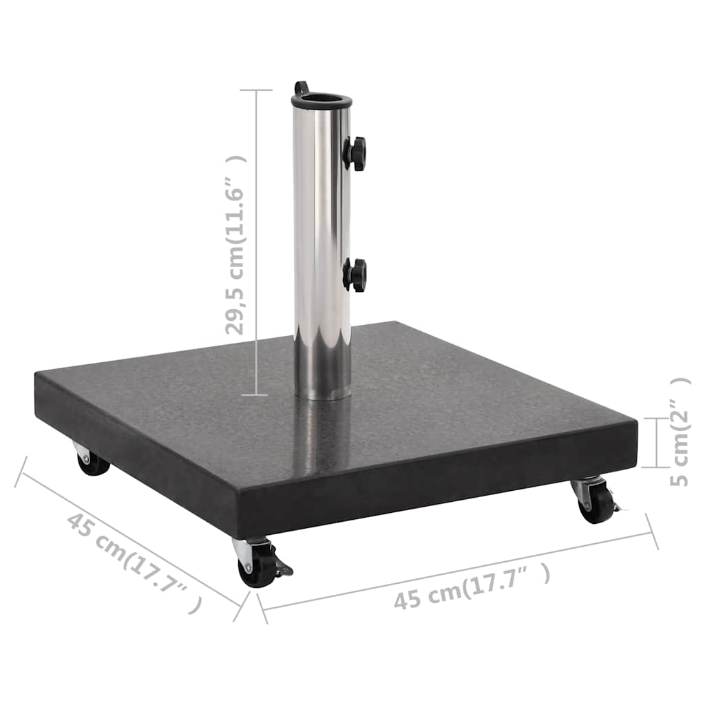 Parasol Base Granite 30 kg Square