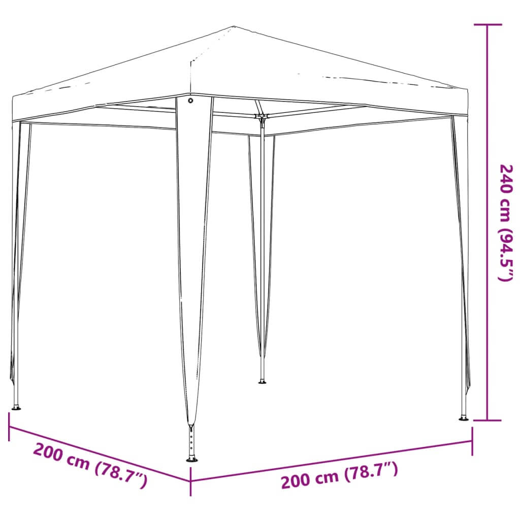 Party Tent 2x2 m