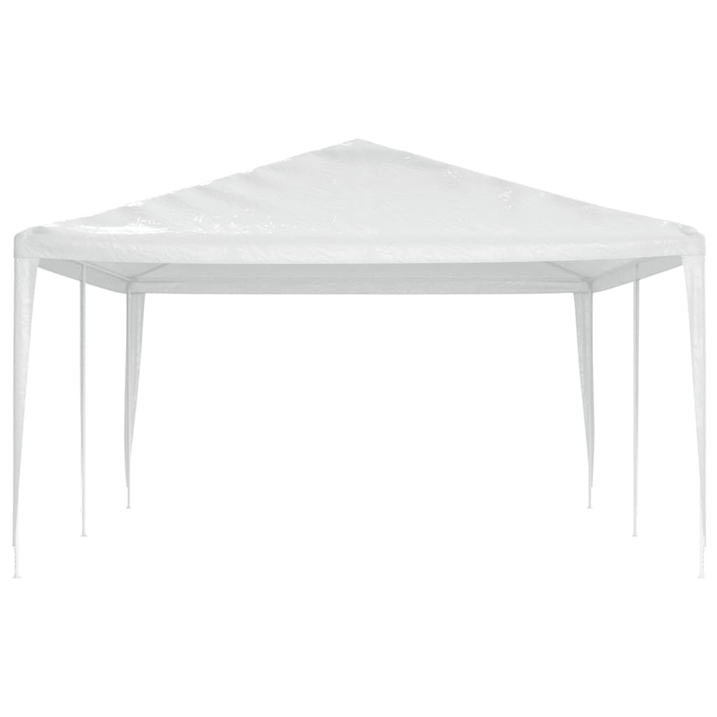 White party tent 4x6 m, durable and waterproof outdoor canopy for gatherings and events.