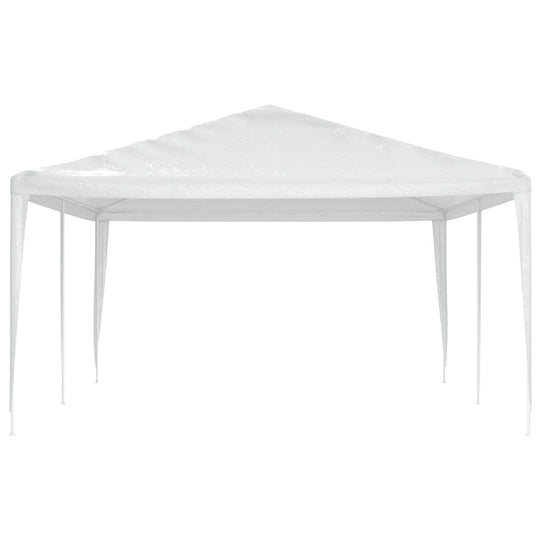 White party tent 4x6 m, durable and waterproof outdoor canopy for gatherings and events.