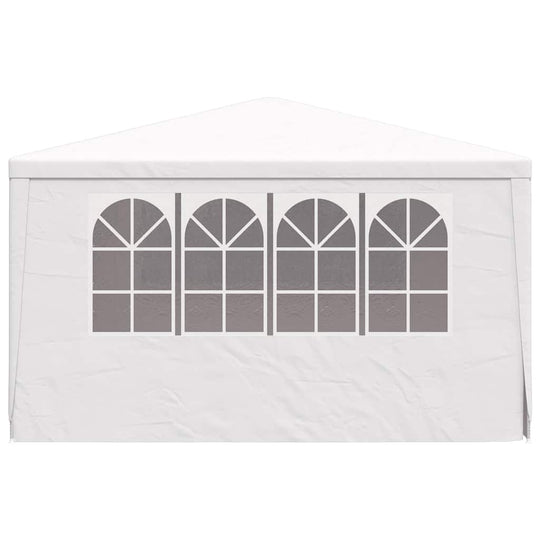 Professional Party Tent with Side Walls 4x4 m 90 g/m?, UV and water-resistant, ideal for outdoor events with durable steel frame.