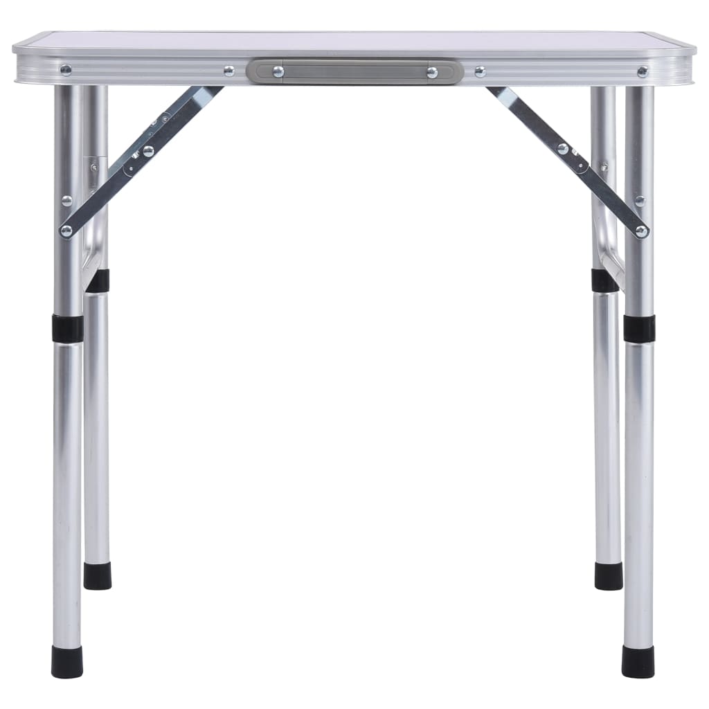 Folding Camping Table  Aluminium 60x45 cm with sturdy frame and lightweight design