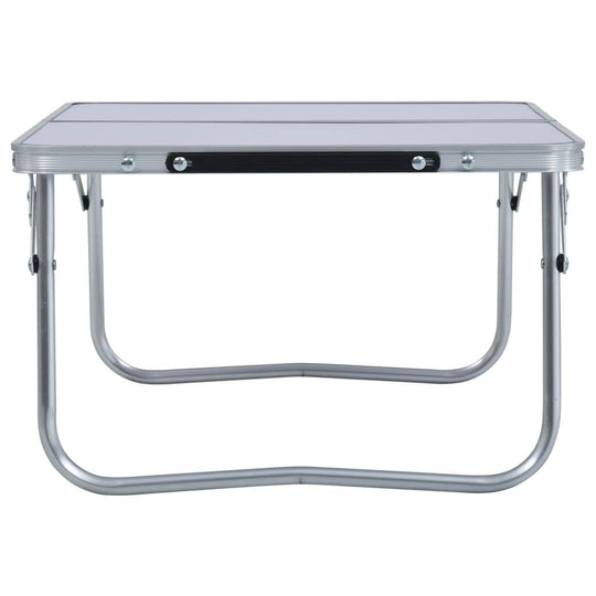 Folding Camping Table  Aluminium 60x40 cm - Lightweight and portable for outdoor activities like picnics and tailgating.