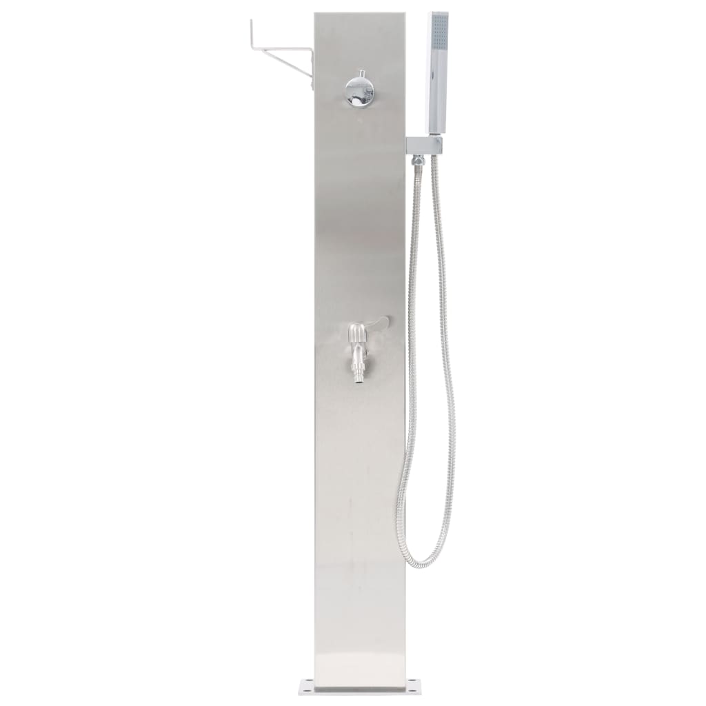 Garden Shower Faucet 110 cm Stainless Steel