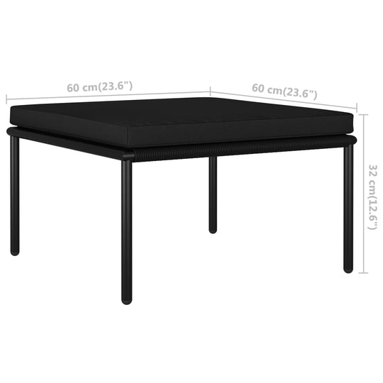 8 Piece Garden Lounge Set with Cushions  PVC