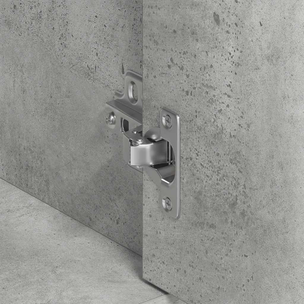 VidaXL Sideboard Concrete  88x30x70 cm Engineered Wood