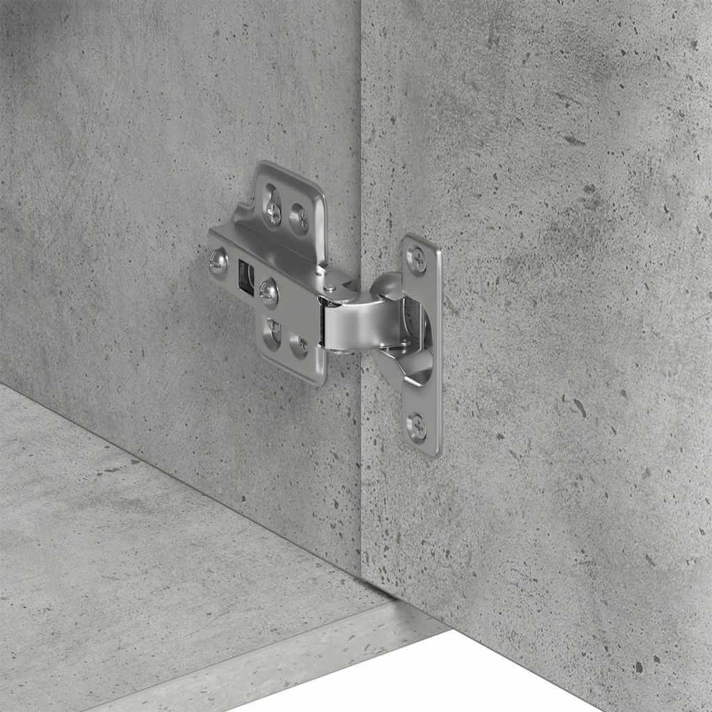 VidaXL Sideboard Concrete  88x30x70 cm Engineered Wood