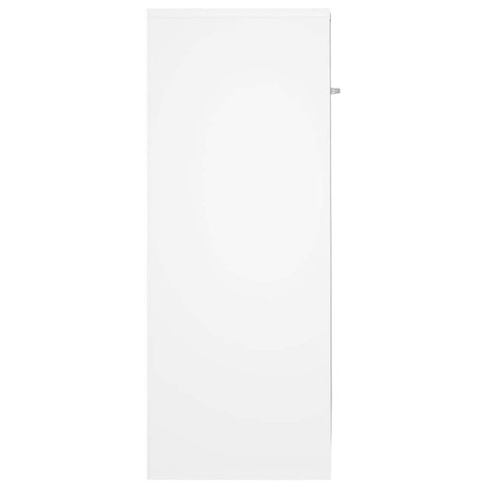 Side view of the Sideboard 60x30x75 cm Engineered Wood with a minimalist design and ample storage space.