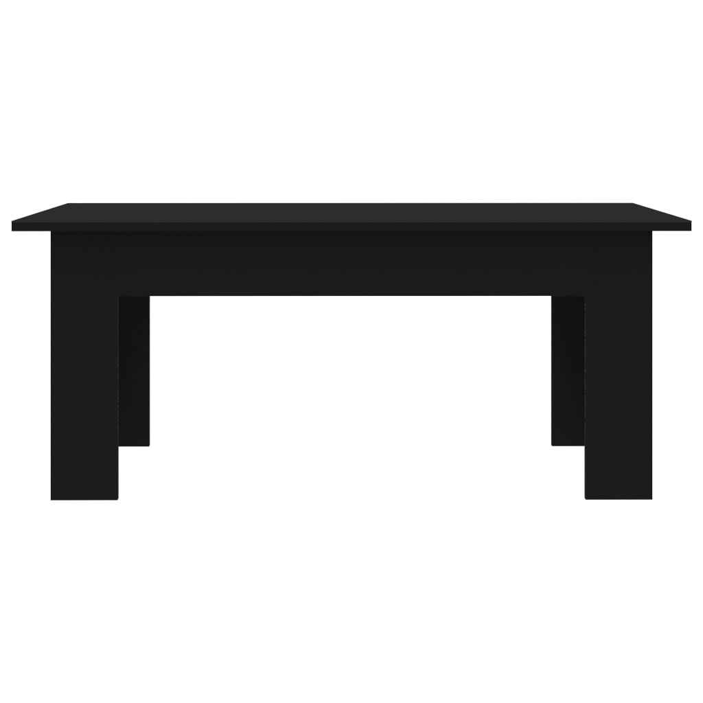 Coffee Table Black 100x60x42 cm Engineered Wood