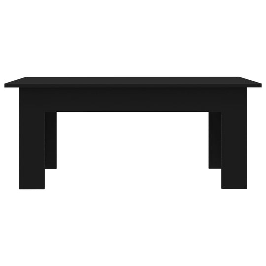 Coffee Table Black 100x60x42 cm Engineered Wood