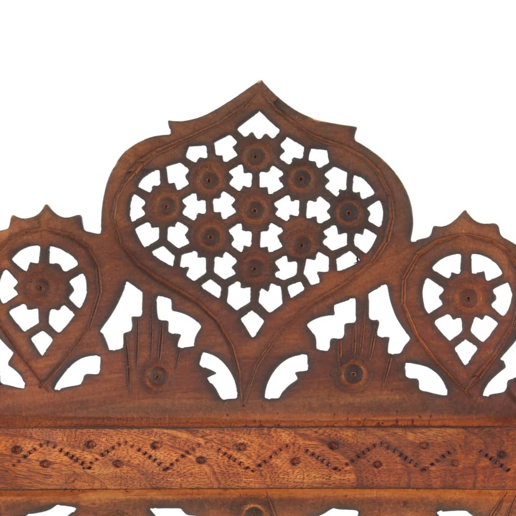 Hand carved 3-Panel Room Divider 120x165 cm Solid Mango Wood Furniture -> Room Dividers