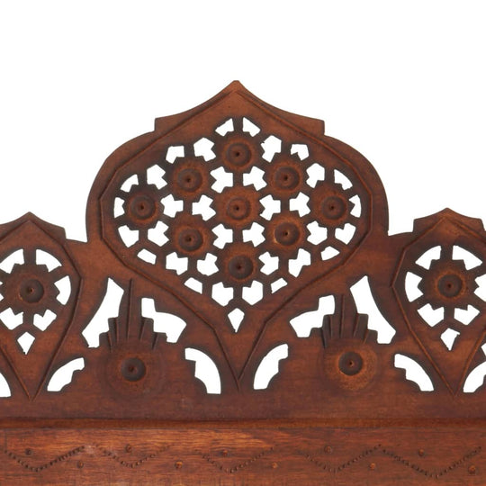 Hand carved 5-Panel Room Divider 200x165 cm Solid Mango Wood