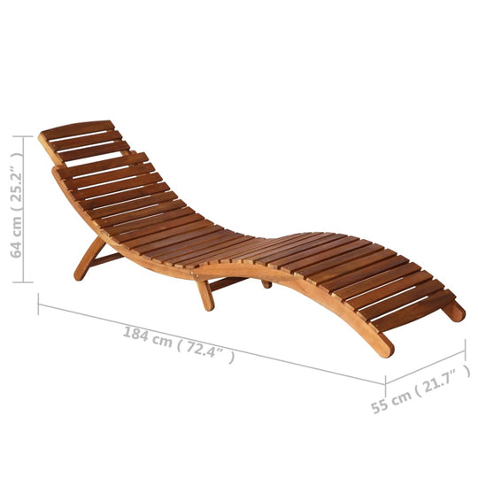 3 Piece Sunlounger with Tea Table Solid Acacia Wood , Furniture -> Outdoor Furniture -> Outdoor Seating -> Sunloungers , Durable,eligant,Furniture -,Home & Garden -,Modern Design,new-305021,Outdoor Furniture -,Outdoor Seating -,Sunloungers,Wooden Furnitur