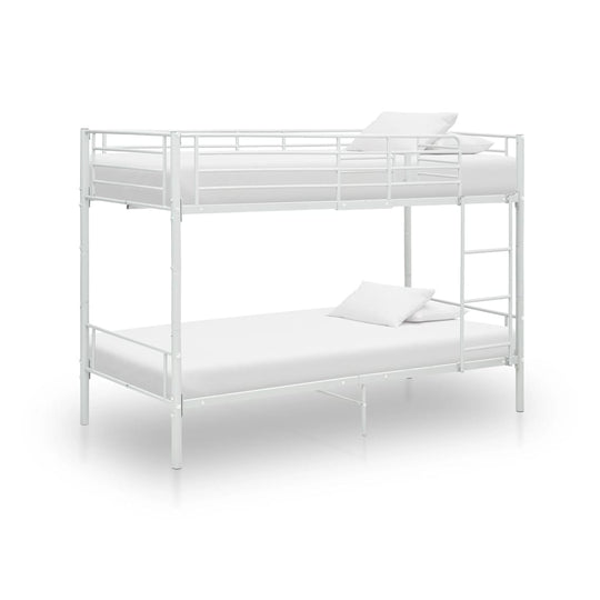 Bunk Bed without Mattress  Metal 90x200cm
