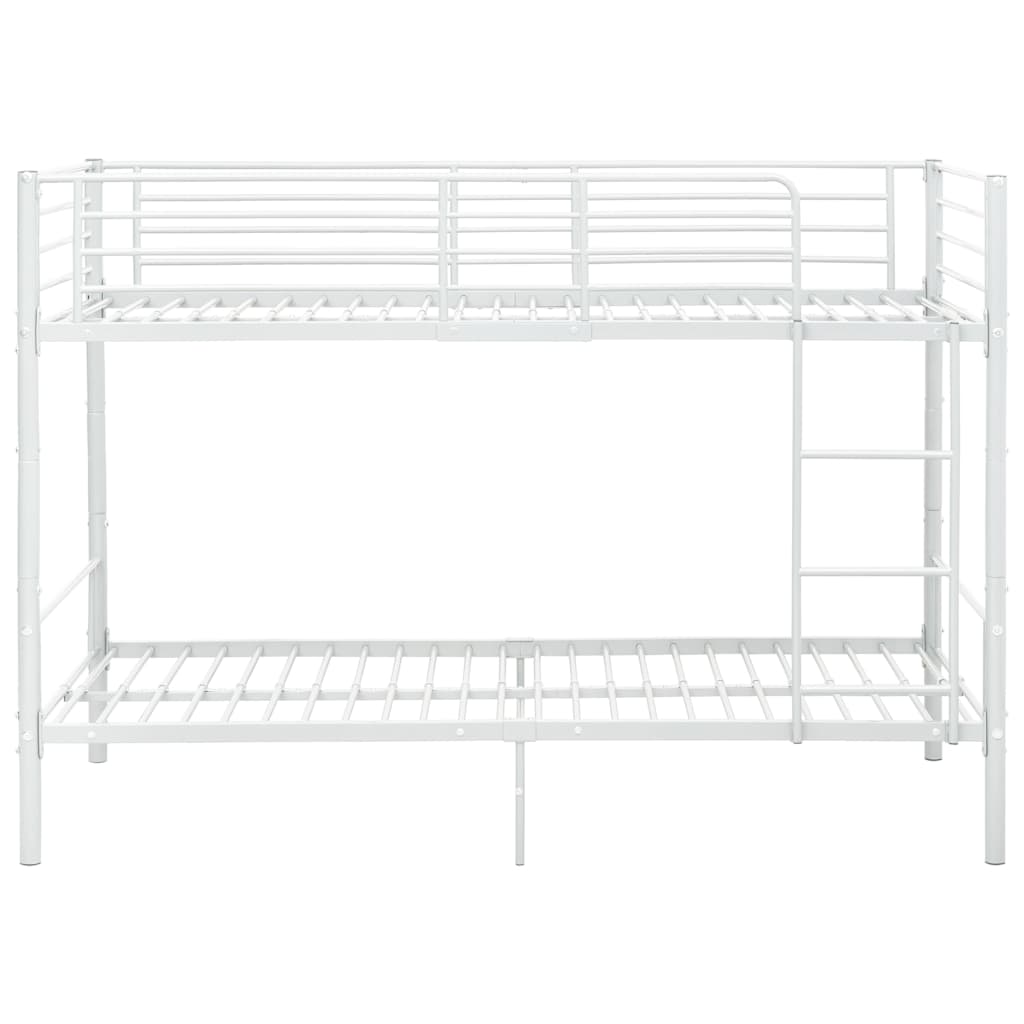 Bunk Bed without Mattress  Metal 90x200cm