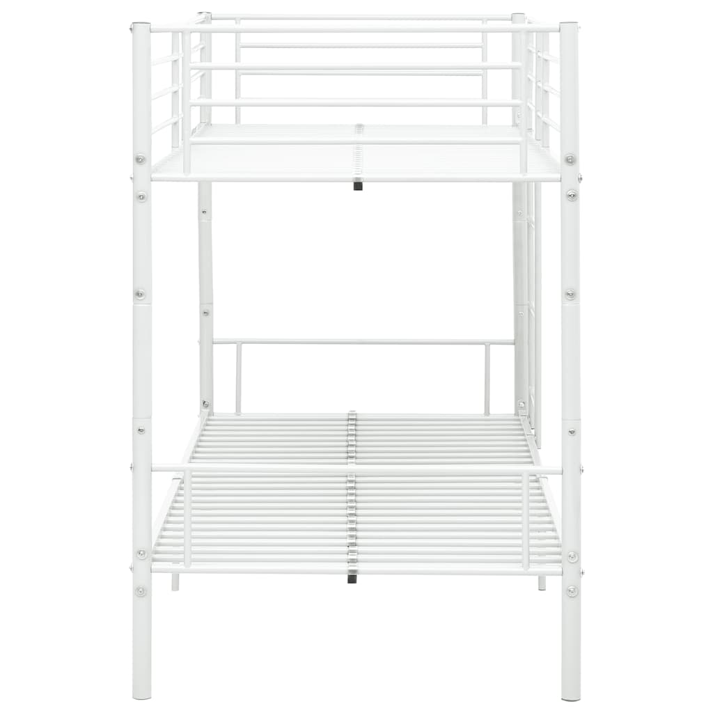 Bunk Bed without Mattress  Metal 90x200cm