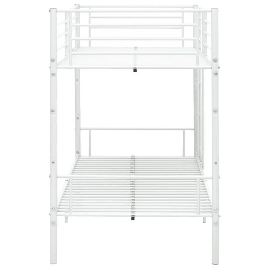 Bunk Bed without Mattress  Metal 90x200cm