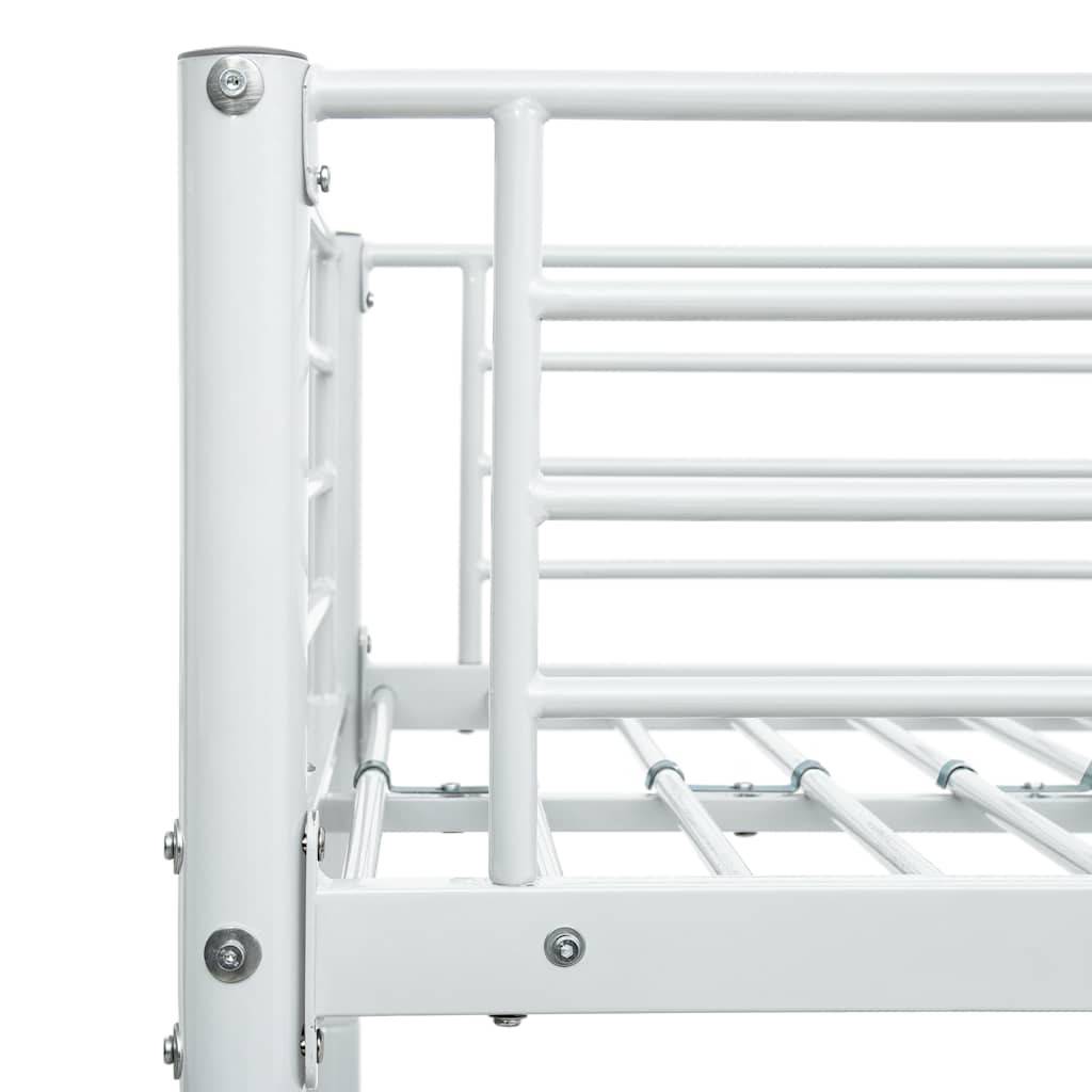 Bunk Bed without Mattress  Metal 90x200cm