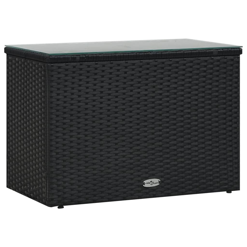 Garden Lounge 5 Piece Set with Cushions Poly Rattan