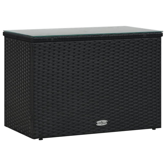 Garden Lounge 5 Piece Set with Cushions Poly Rattan