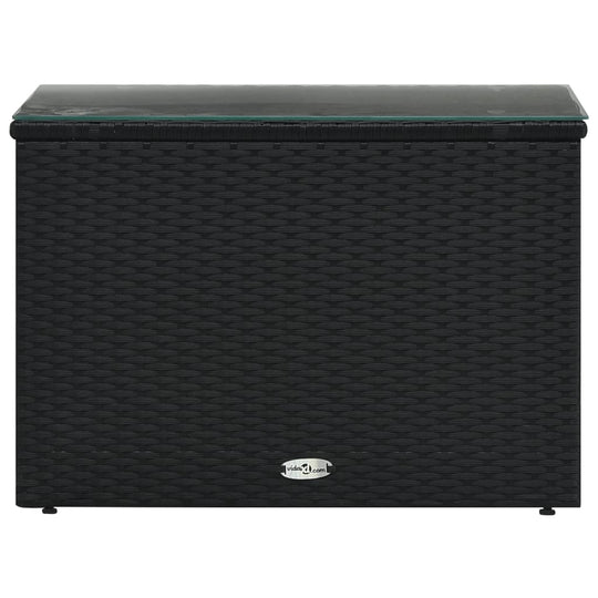 Garden Lounge 5 Piece Set with Cushions Poly Rattan