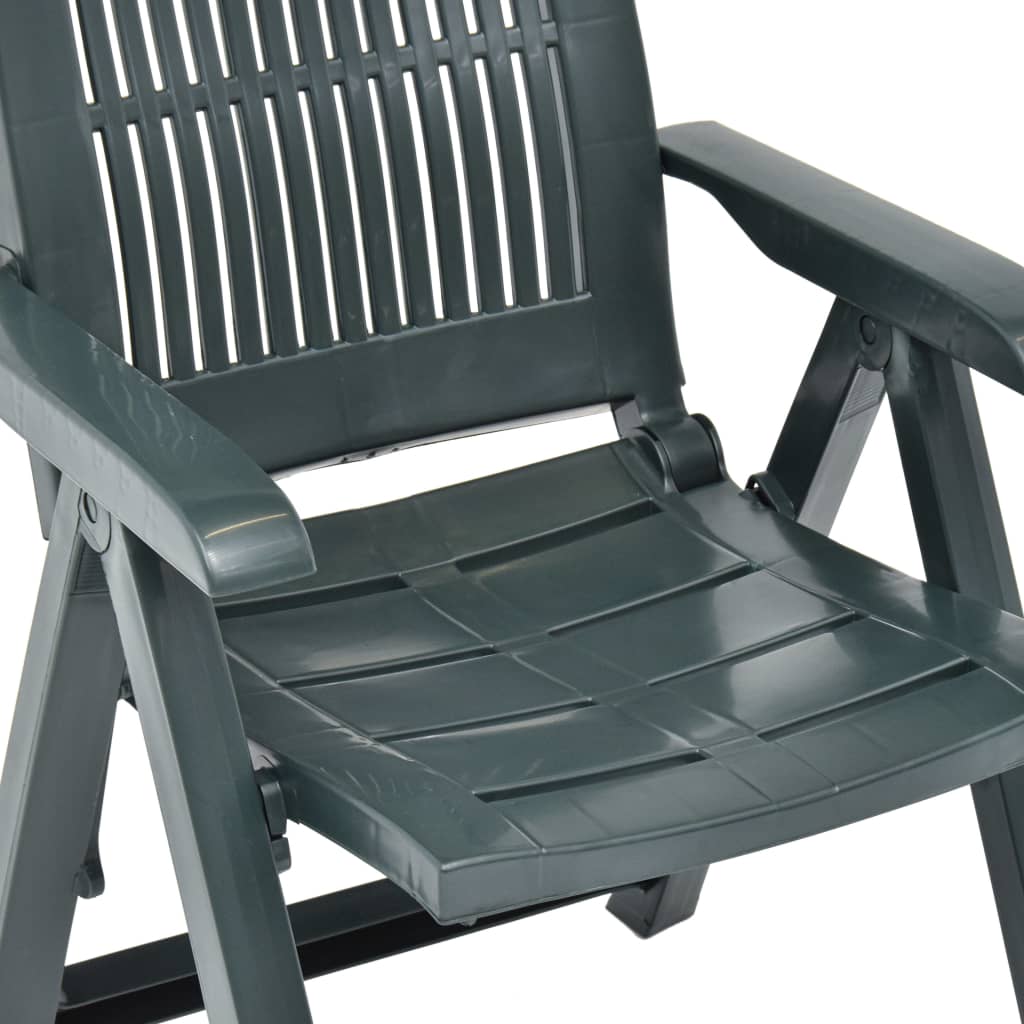 Garden Reclining Chairs 2 pcs Plastic . Furniture -> Outdoor Furniture -> Outdoor Seating -> Outdoor Chairs