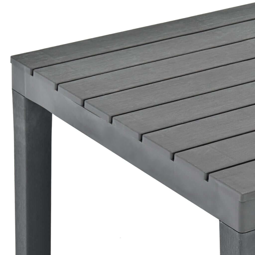 Garden Table 78x78x72 cm Plastic , Furniture -> Outdoor Furniture -> Outdoor Tables