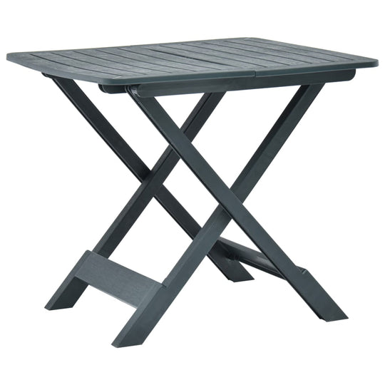 Folding Garden Table  79x72x70 cm Plastic