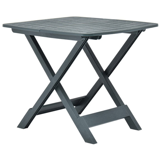 Folding Garden Table  79x72x70 cm Plastic
