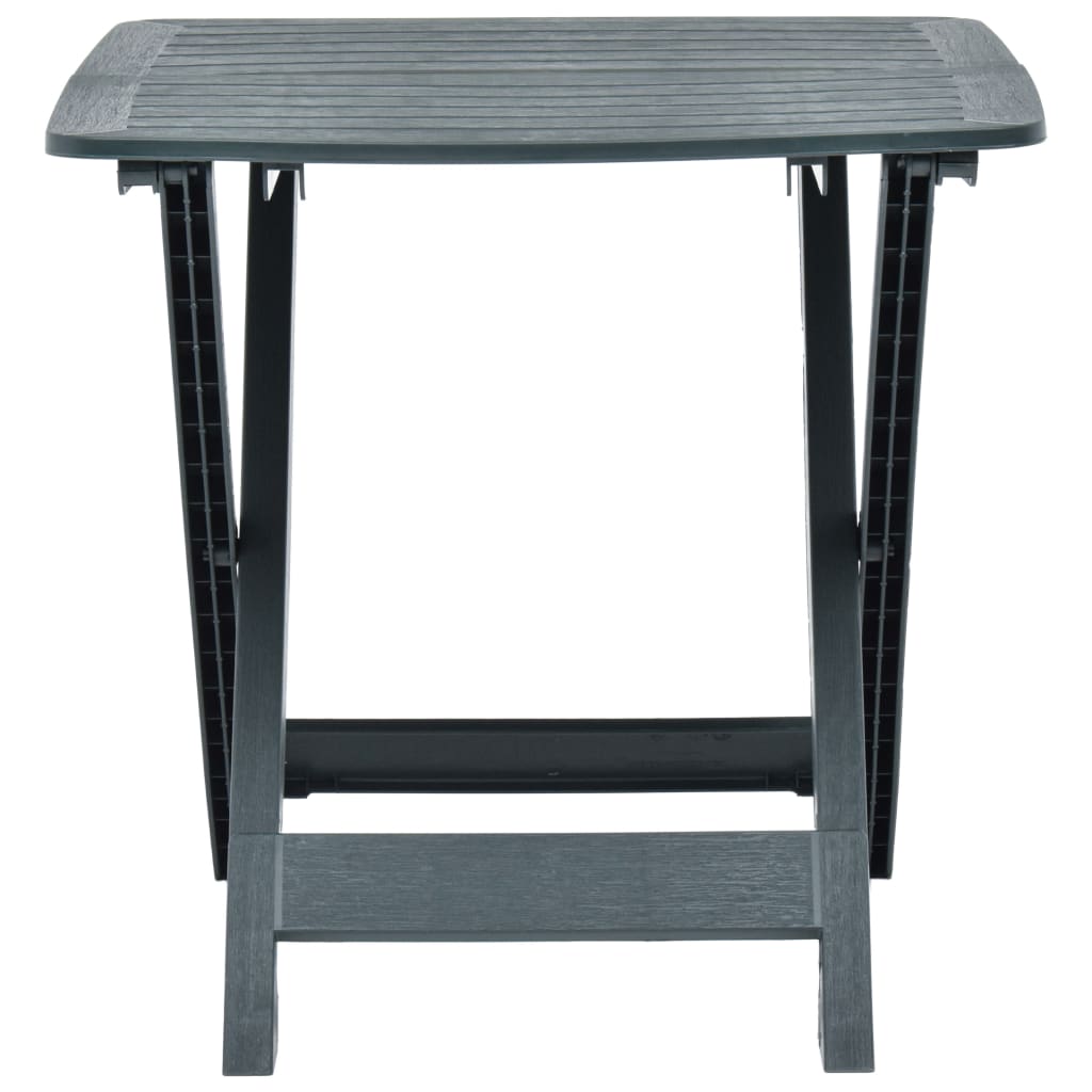 Folding Garden Table  79x72x70 cm Plastic