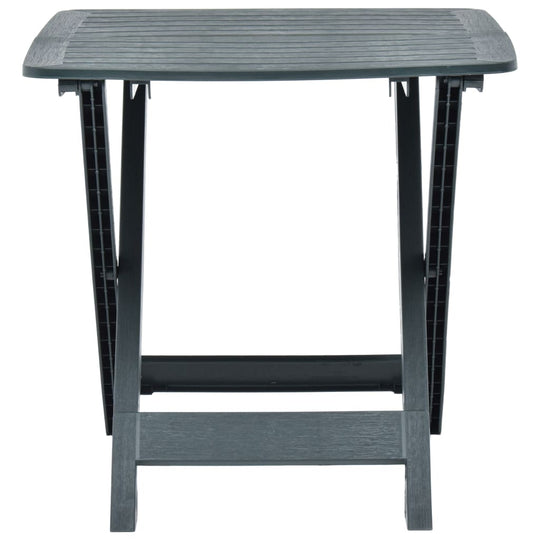 Folding Garden Table  79x72x70 cm Plastic