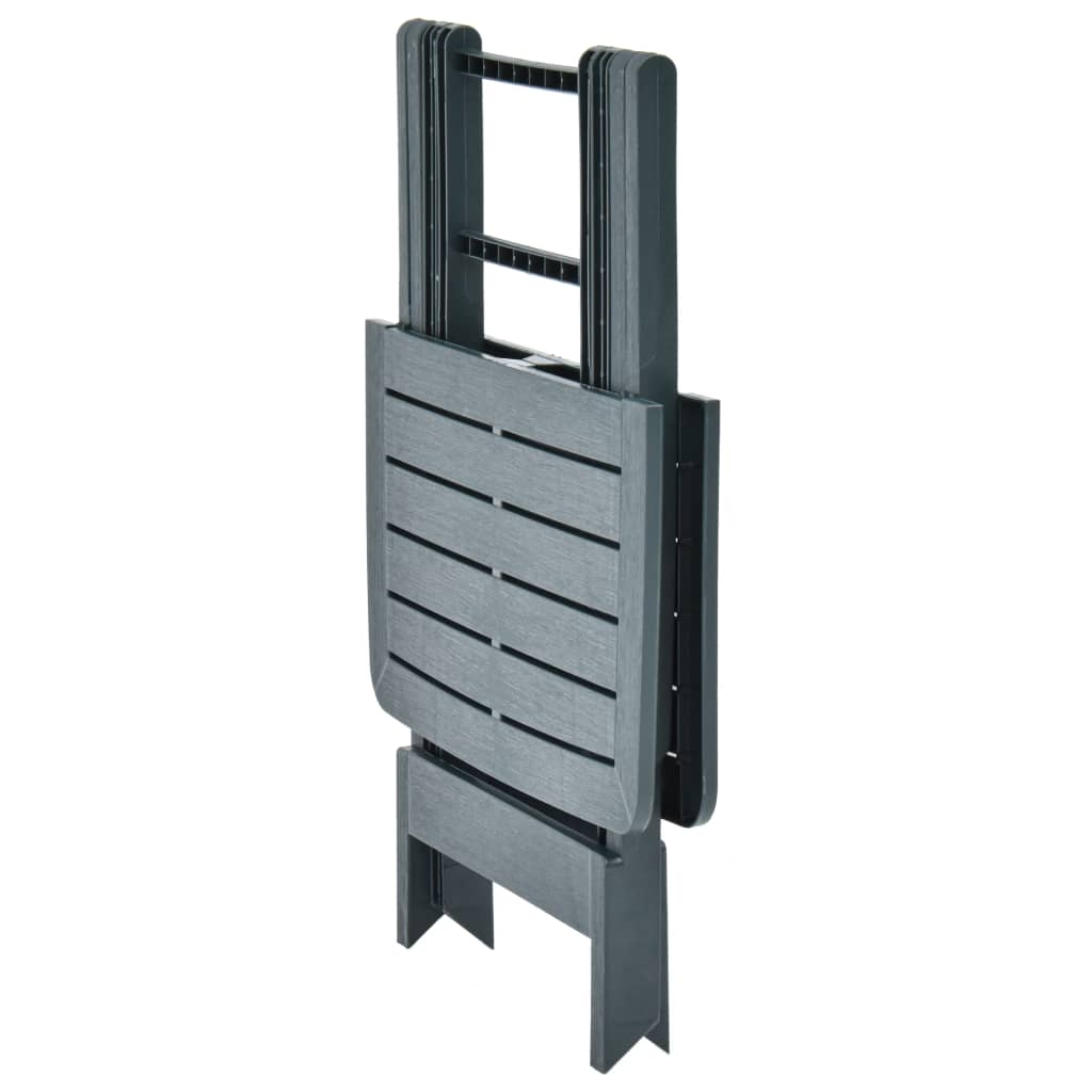 Folding Garden Table  79x72x70 cm Plastic