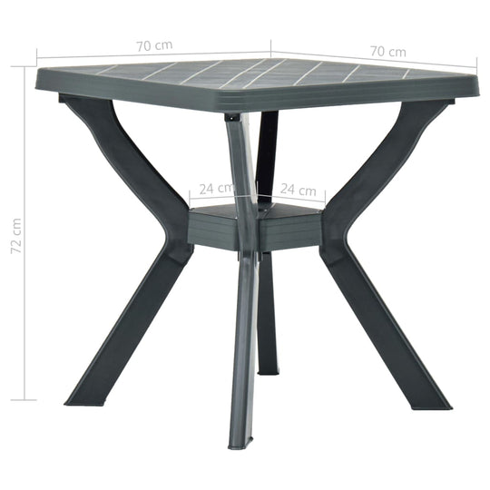 Bistro Table  70x70x72 cm Plastic
