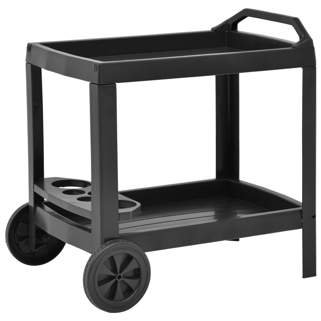 Beverage Cart 69x53x72 cm Plastic , Furniture -> Trolleys -> Kitchen & Dining Trolleys , eligant,Furniture -,Home & Garden -,Kitchen & Dining Trolleys,Modern Design,new-305021,Trolleys -