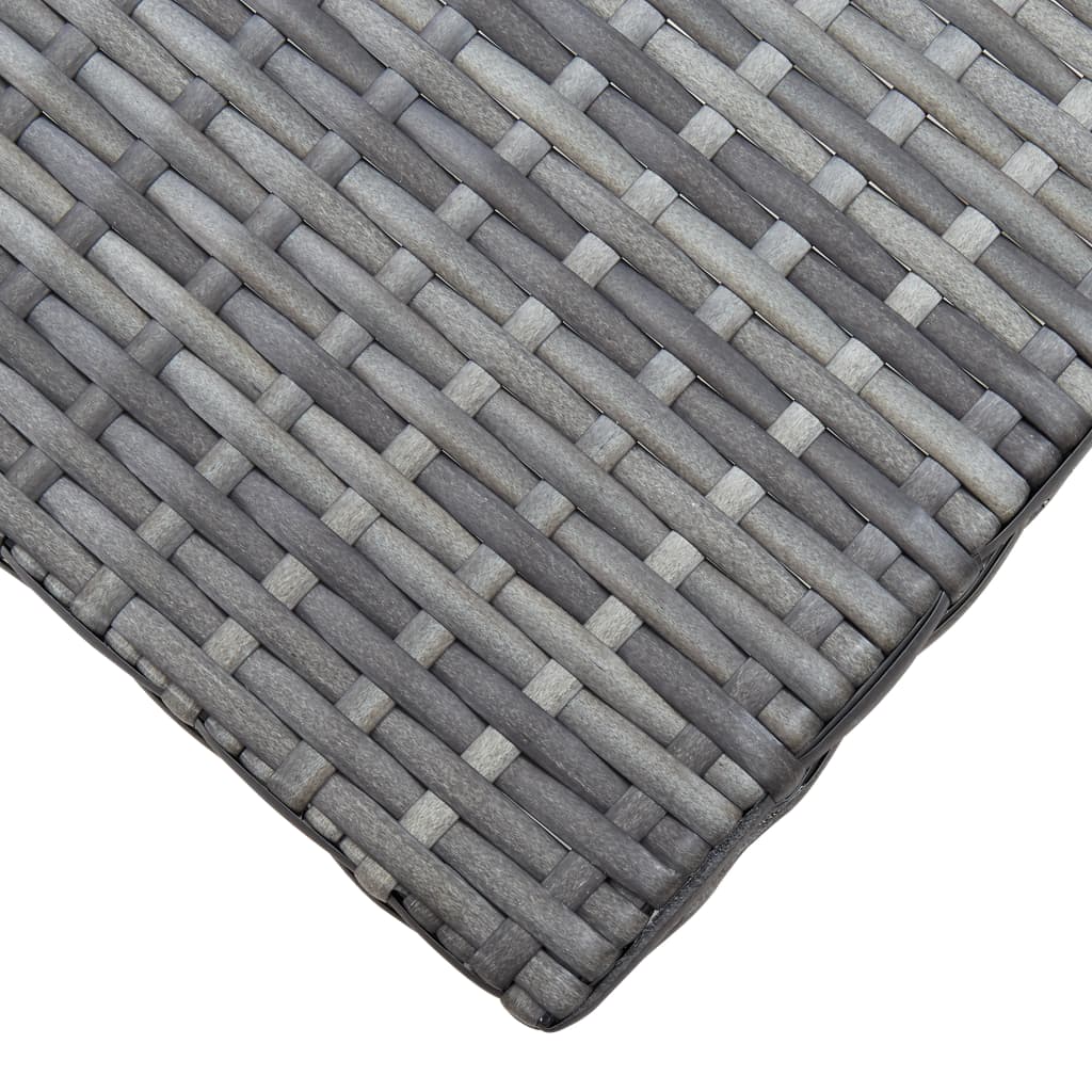 Folding Stool Poly Rattan