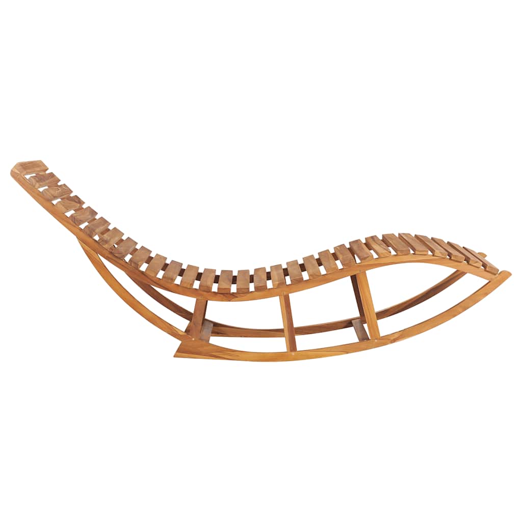 كرسي استرخاء هزاز من خشب الساج الصلب