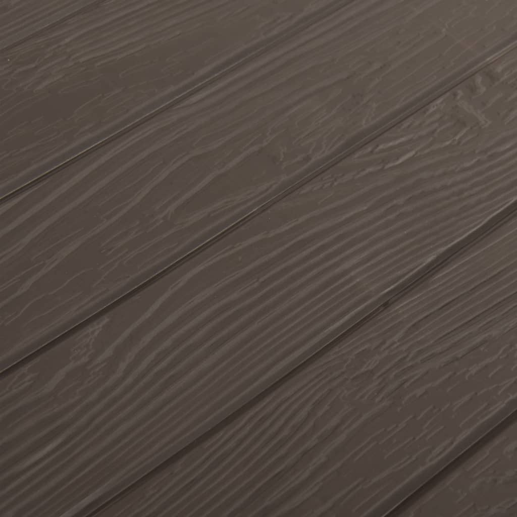 Close-up of a textured brown polypropylene surface, ideal for outdoor furniture and storage solutions in garden settings.