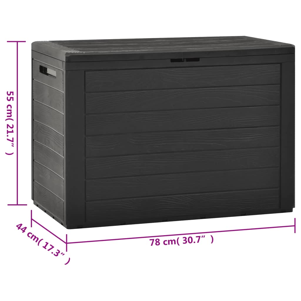 Garden Storage Box 78x44x55 cm , Furniture -> Outdoor Furniture -> Outdoor Storage Boxes