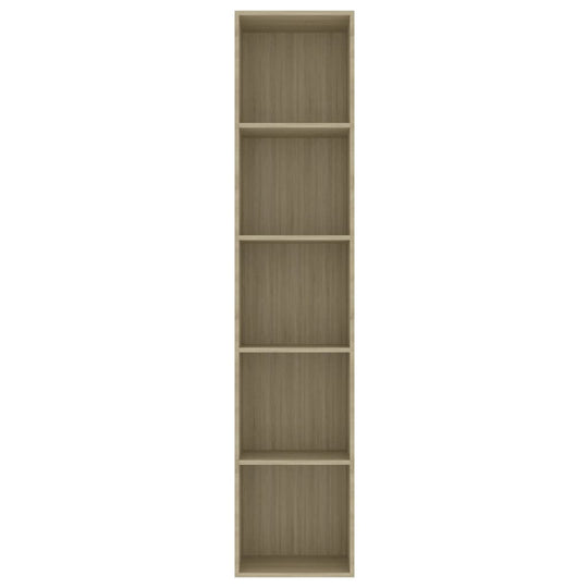 Book Cabinet Sonoma Oak 40x30x189 cm Engineered Wood , Book Cabinet , Bookcases & Standing Shelves,Cabinets & Storage -,Durable,eligant,Furniture -,Home Decor,Home Furnishings,Luxury Furniture,Modern Design,new-305021,Shelving -,Storage & Organisation -,S