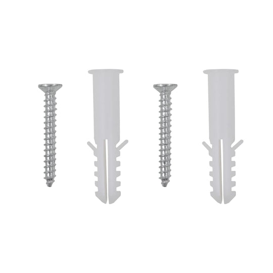 Accessories for easy mounting of Wall Mirrors  pcs 60 cm Round Glass, including screws and wall plugs.