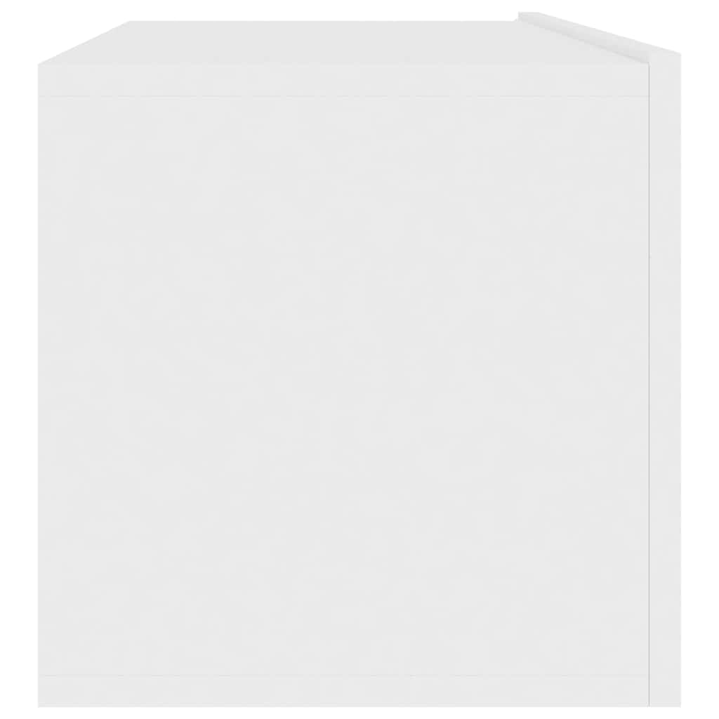 TV Cabinet 100×30×30 cm – Engineered Wood Media Console with two compartments and drop-down doors. Wall-mounted design.