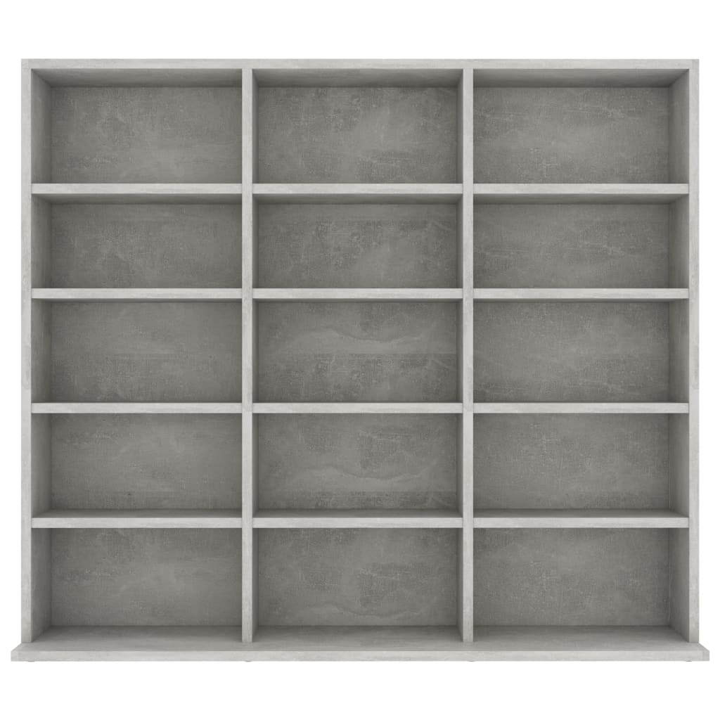 CD Cabinet Concrete 102x23x89.5 cm Engineered Wood , Furniture -> Cabinets & Storage -> Media Storage Cabinets & Racks , Cabinets & Storage -,Durable,eligant,Furniture -,Home & Garden -,Media Storage Cabinets & Racks,Modern Design,new-305021