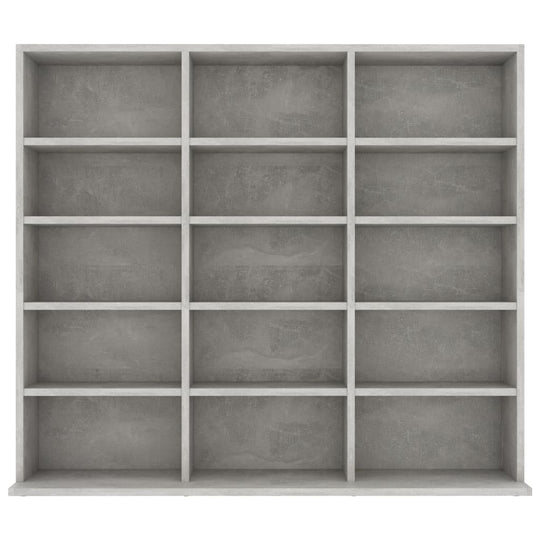 CD Cabinet Concrete 102x23x89.5 cm Engineered Wood , Furniture -> Cabinets & Storage -> Media Storage Cabinets & Racks , Cabinets & Storage -,Durable,eligant,Furniture -,Home & Garden -,Media Storage Cabinets & Racks,Modern Design,new-305021