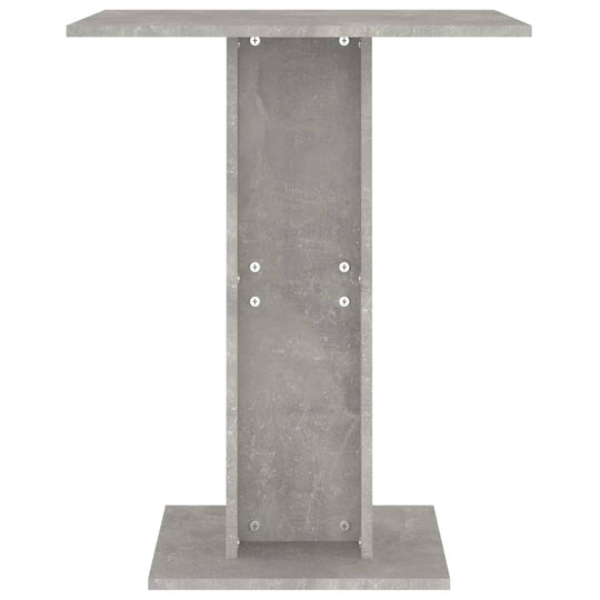 Bistro Table Concrete 60x60x75 cm Engineered Wood , Furniture -> Tables -> Kitchen & Dining Room Tables , concret finish,Durable Construction,eligant,Furniture -,Kitchen & Dining -,Kitchen & Dining Room Tables,Modern Design,new-305021,Tables -,Wooden Furn