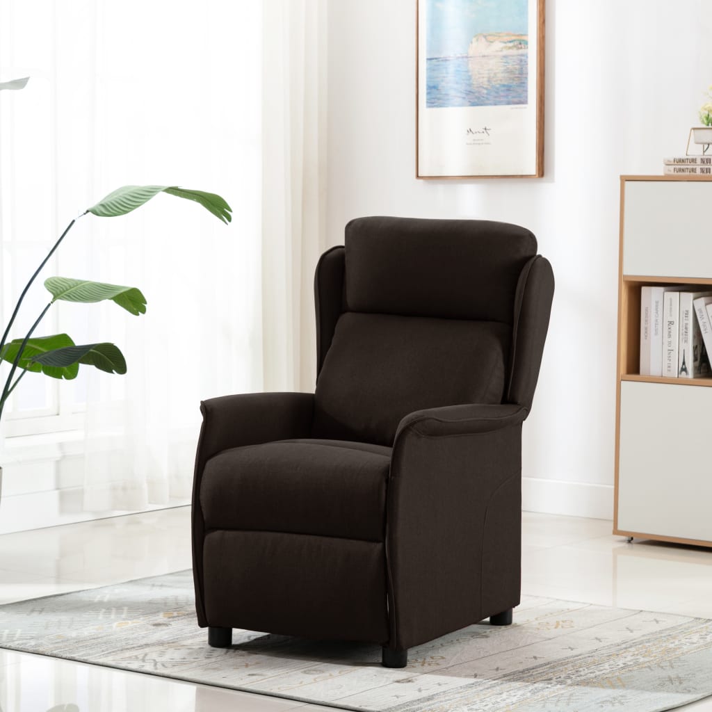 Recliner Chair Dark Fabric , Furniture -> Chairs -> Arm Chairs, Recliners & Sleeper Chairs , Arm Chairs,Chairs -,Durable,eligant,Furniture -,Home & Garden -,Modern Design,new-305021,Recliners & Sleeper Chairs