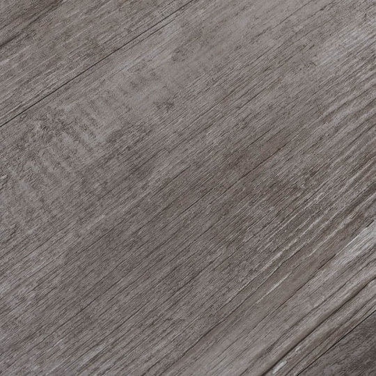 PVC flooring planks in a matt wood brown finish, showcasing a textured design suitable for stylish interior decor.