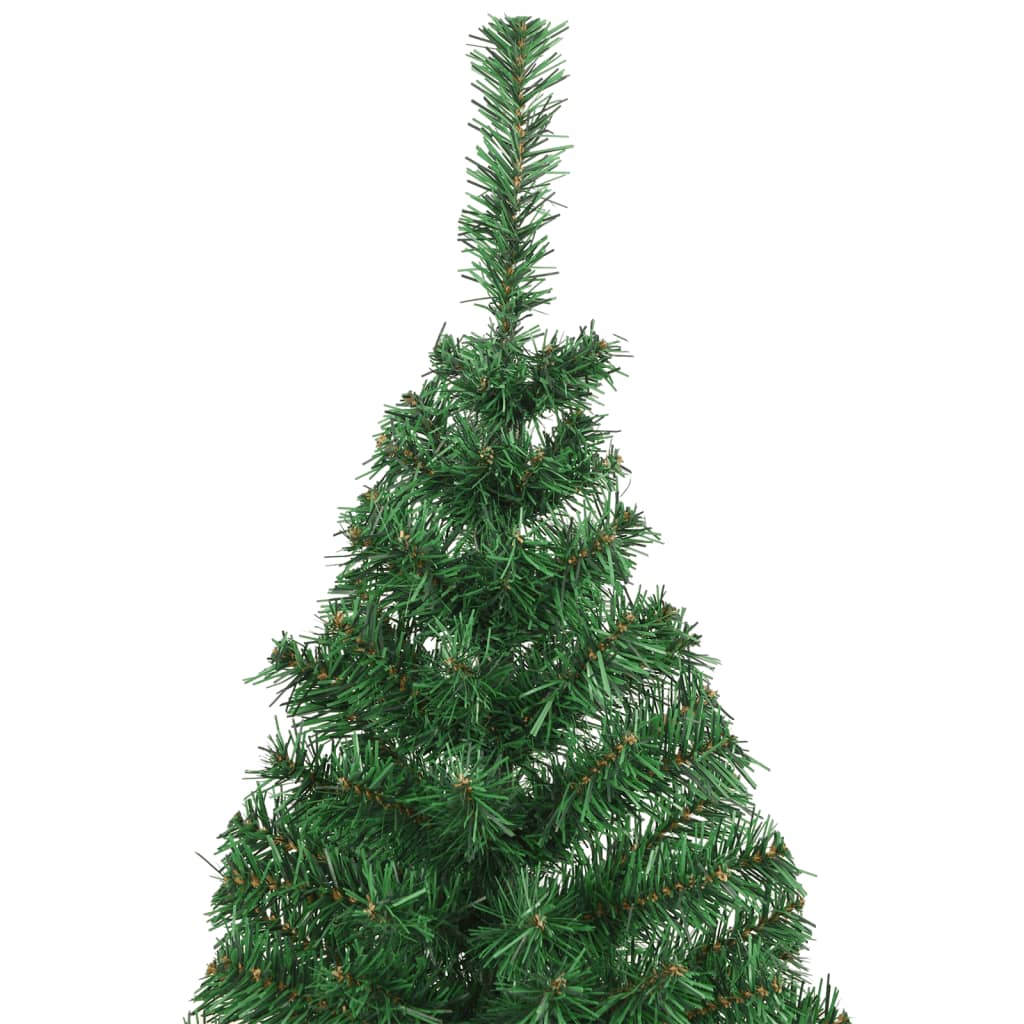 Artificial Christmas Tree with Thick Branches Green 180 cm PVC