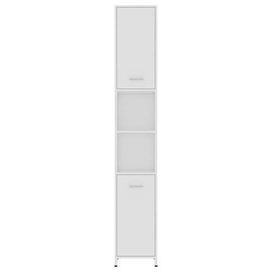 Bathroom Cabinet White 30x30x183.5 cm Engineered Wood