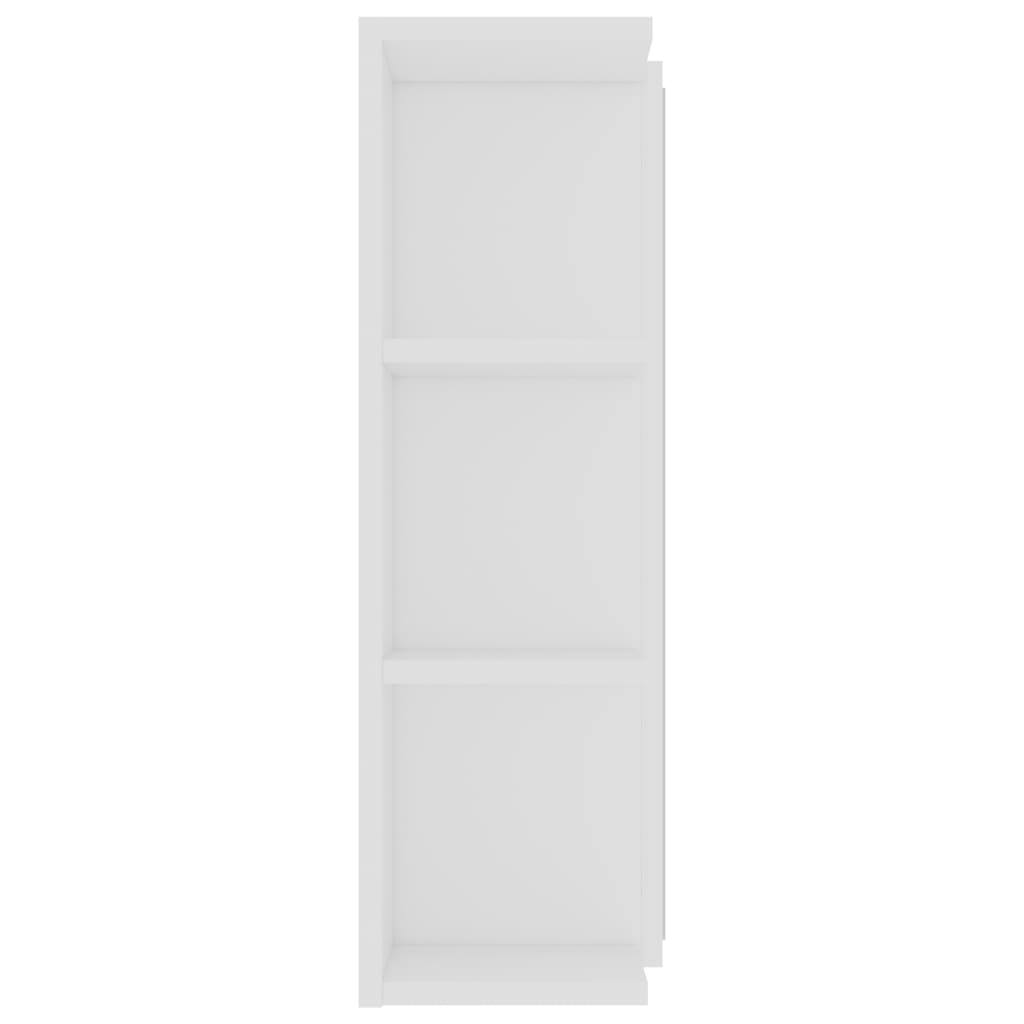 Bathroom Mirror Cabinet 80x20.5x64 cm Engineered Wood , Mirror Cabinet , Bathroom Vanity Units,Cabinets & Storage -,Frameless,Furniture -,Hardware -,Home Decor,Home Furnishings,Interior Design,Modern Design,new-305021,Outdoor Benches,Vanity Units -